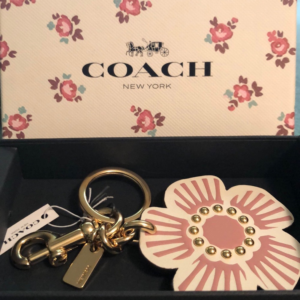 Coach New York key chain.